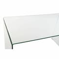 Miniatyrbild 2 av 2: Skrivbord DKD Home Decor 125 x 70 x 74 cm Glas Transparent