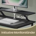 Miniatyrbild 3 av 7: Hoekbureau – L-Vormig – Met Stopcontacten