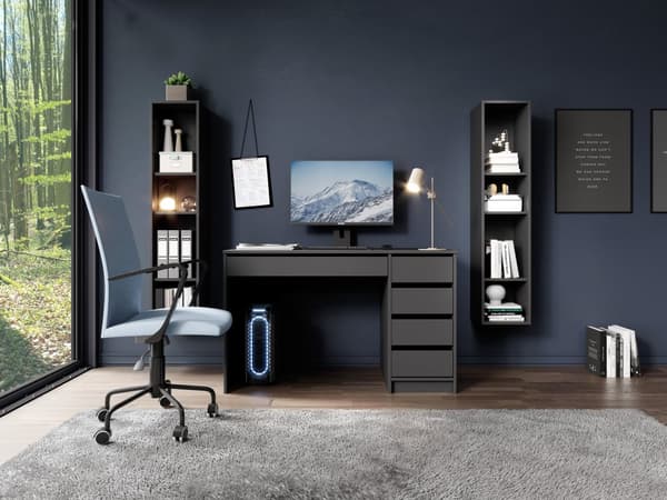 FURNLUX SKRIVBORD ADA GRAFIT 120CM