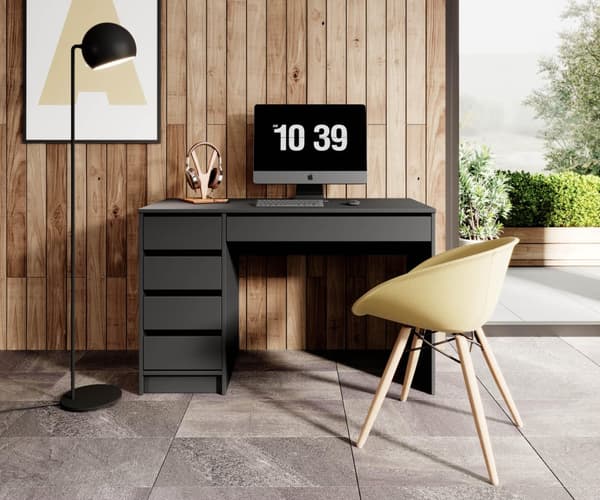FURNLUX SKRIVBORD ADA GRAFIT 120CM