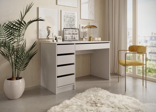 FURNLUX SKRIVBORD ADA BEIGE 120CM