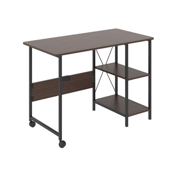 Maclean loft skrivbord, dimensioner: 107x45x75cm, max - 150 kg, med skiva, färg mörk valnöt, MC-411 B