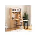 Miniatyrbild 6 av 6: Datorbord, Hyllbänk, Skåpbord, Skåpbord, Naturvit 180 cm