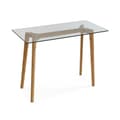 Miniatyrbillede 1 af 2: Skrivebord Versa NANGA Bambus Krystal 50 X 75 X 100 CM