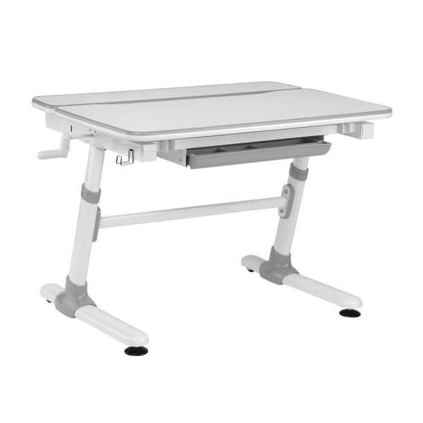 Ergonomiskt skrivbord för barn Ergo Office ER-417 med justering av höjd och lutning Låda Krok för väskor