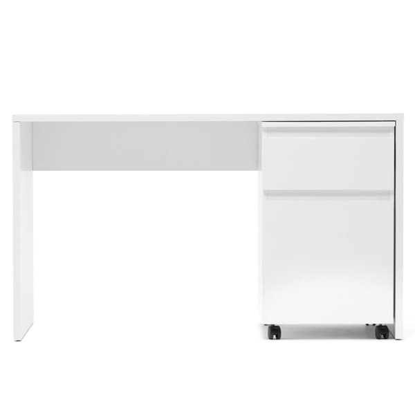 Skrivbord, 130x75x54 cm, Vit