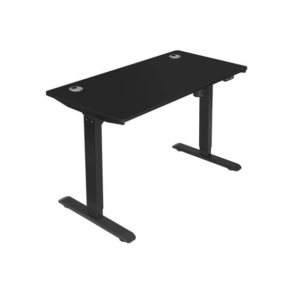 Sort elektrisk skrivebord