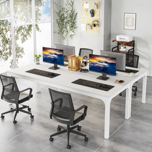 Tribesigns Datorbord - Skrivbord - 200 x 70 x 75 cm - Arbetsbord - Industriell stil