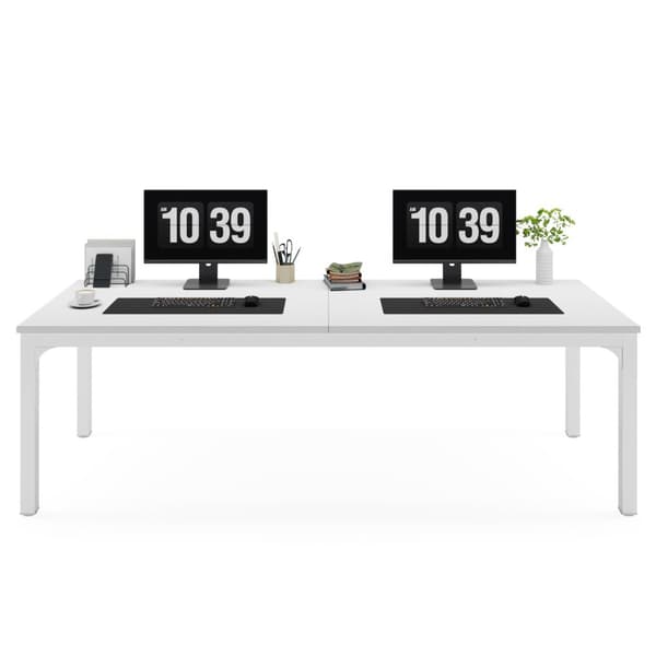 Tribesigns Datorbord - Skrivbord - 200 x 70 x 75 cm - Arbetsbord - Industriell stil