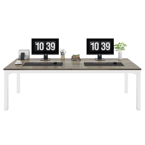 Tribesigns Datorbord - Skrivbord - 200 x 70 x 75 cm - Arbetsbord - Industriell stil