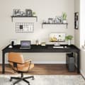 Miniatyrbild 4 av 8: Tribesigns Datorbord - Skrivbord - 200 x 70 x 75 cm - Arbetsbord - Industriell stil