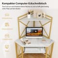Miniatyrbillede 5 af 7: Skrivebord, 113x75x145 cm, Brun og Sort