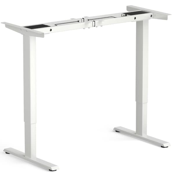 Bordsskiva, 109-151x59x70-120 cm, Vit
