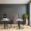 Miniatyrbillede 8 af 8: Skrivebordsstativ, 109-151x59x70-120 cm, Sort