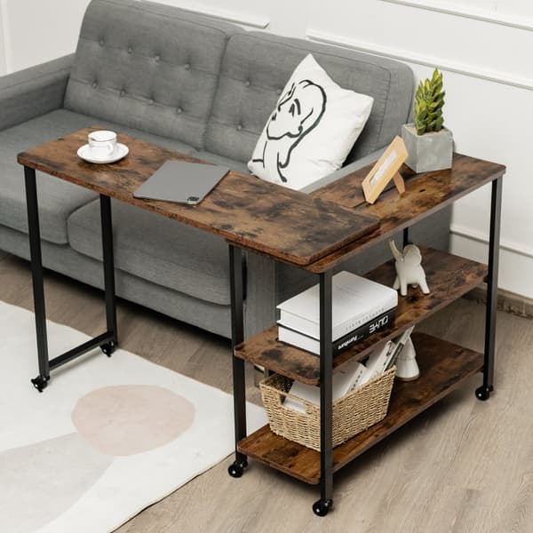 Soffbord, 101x30x72.5 cm, Brun
