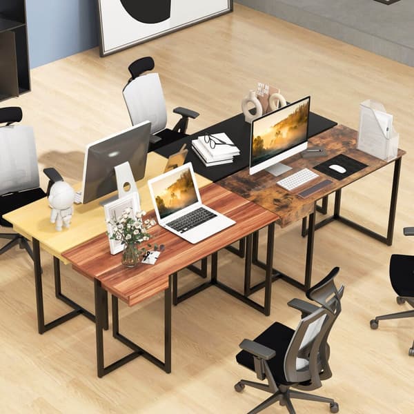 Computerskrivebord, 48x22x30 tommer, Natur