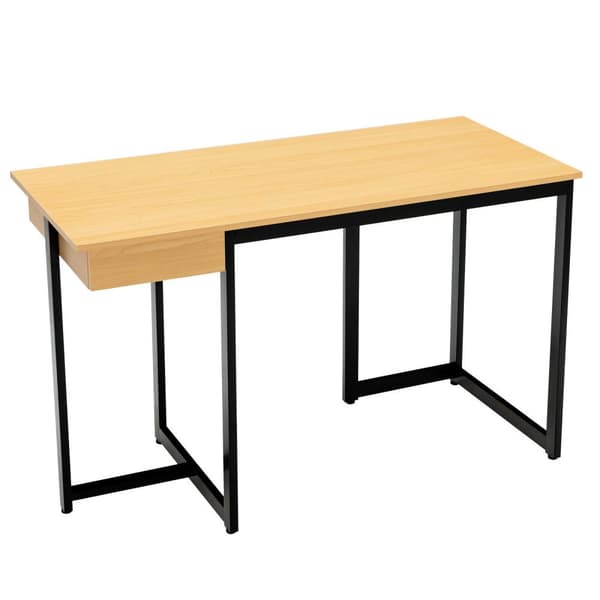 Computerskrivebord, 48x22x30 tommer, Natur