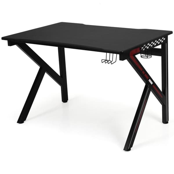 Speldatorbord, 114x75x76 cm, Svart