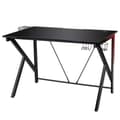 Miniatyrbillede 8 af 8: Gaming skrivebord, 115x73x76.5 cm, Sort