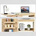 Miniatyrbillede 4 af 7: Foldbart skrivebord og skab, 118,5x40x79,5 cm