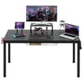 Miniatyrbillede 8 af 8: Gaming skrivebord, 155x60x94 cm, Sort