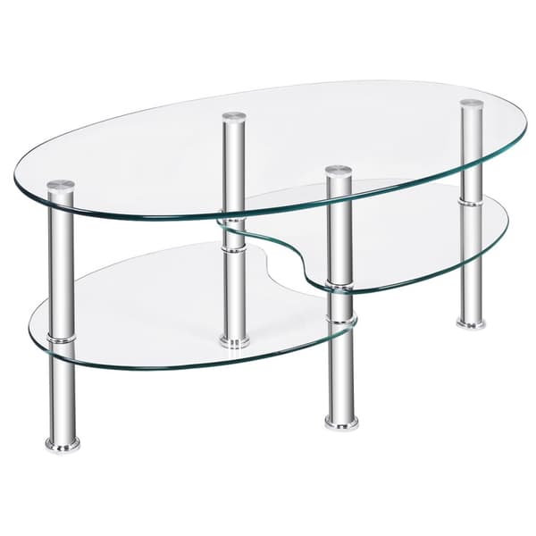 Glashylla, 90x50x45 cm, Transparent
