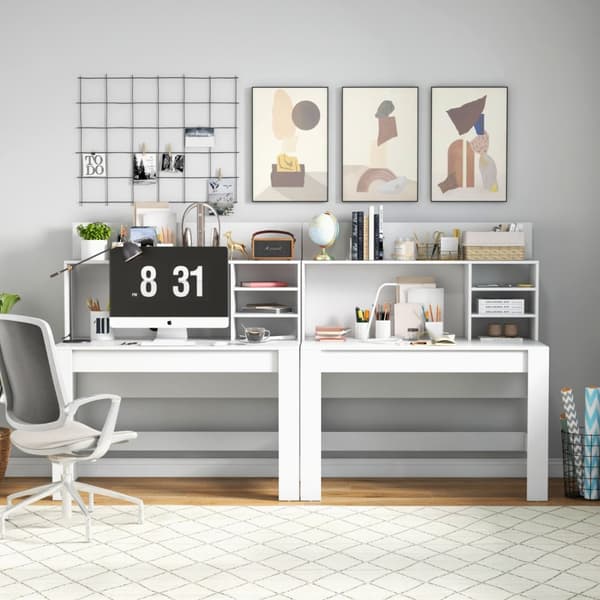 Skrivbord, 120x54x129 cm, Vit