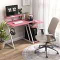 Miniatyrbillede 7 af 8: Spillebord, 107x45x93 cm, Pink