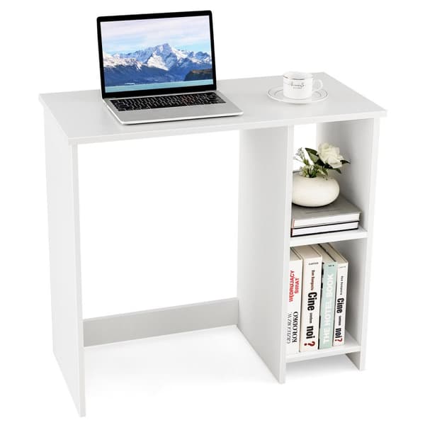 Hjemmearbejdsplads Skrivebord, 80x40x74 cm, Hvid