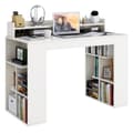 Miniatyrbild 1 av 8: Kontorsskrivbord, 48x22x36 tum, Vit