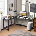Miniatyrbillede 4 af 8: Computerskrivebord, 125x50x74.5 cm, 168x50x74.5 cm, Rustikt Brun