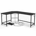 Miniatyrbillede 5 af 8: Computerskrivebord, 125x50x74.5 cm, 168x50x74.5 cm, Rustikt Brun