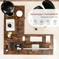 Miniatyrbild 7 av 7: Skrivbord, 120x120x75 cm, Svart