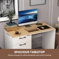 Miniatyrbillede 3 af 8: Skrivebord, 110x60x76 cm, Hvid