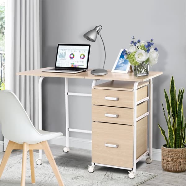 Foldbart computer laptop skrivebord, 41,5"x20"x29"