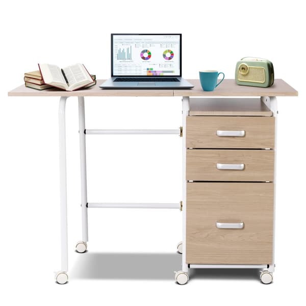 Foldbart computer laptop skrivebord, 41,5"x20"x29"