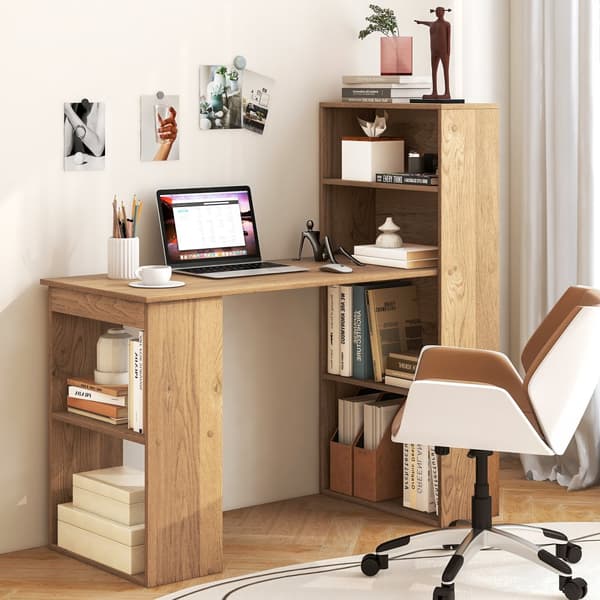 Computer Skrivebord, 48x22x48 tommer, Natur