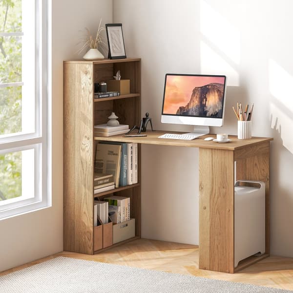 Computer Skrivebord, 48x22x48 tommer, Natur