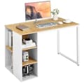 Miniatyrbillede 1 af 8: Computer Desk, 114x60x76 cm, Rustikt Brun