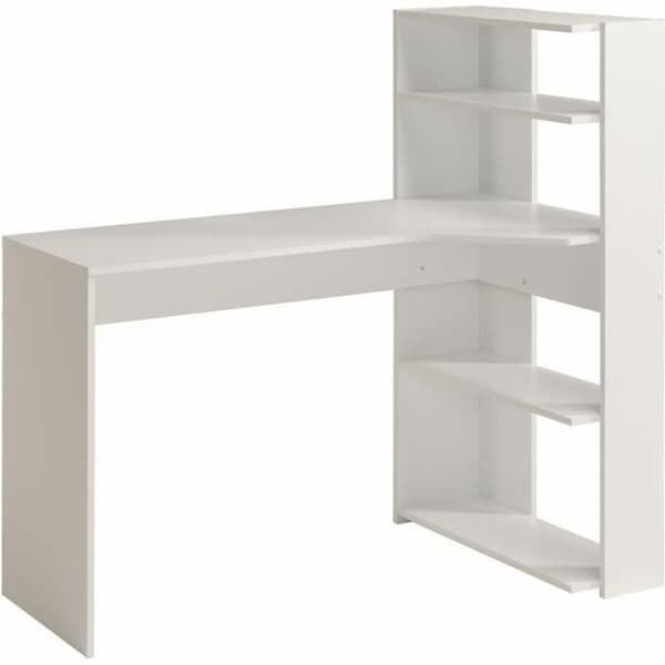 Skrivbord Parisot Vit 122 x 64 x 121 cm