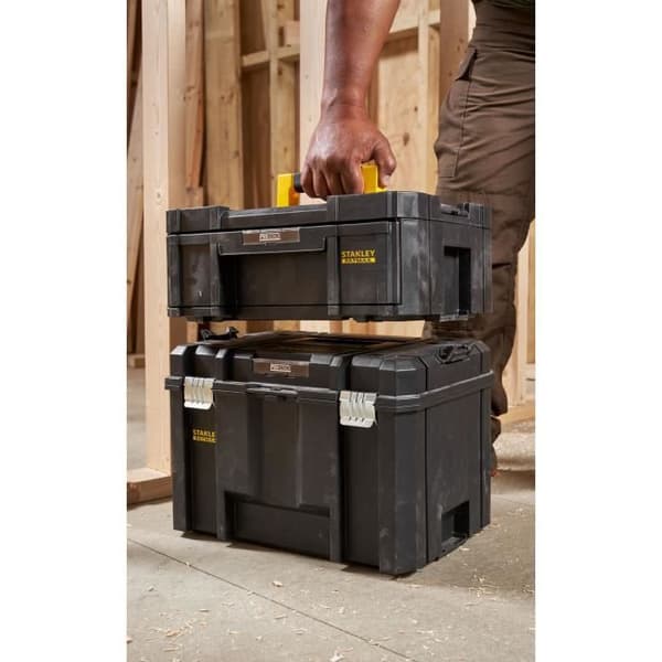 STANLEY Tstak-Fatmax Stor lådväska med 6 löstagbara fack 9,5L - 44 x 33,17 x 17,6 cm - FMST1-71968