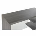 Miniatyrbild 8 av 8: Skrivbord DKD Home Decor Grå Transparent Glas Trä MDF 120 x 50 x 76 cm