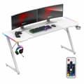 Miniatyrbild 1 av 2: Skrivbord Huzaro HZ-Hero 4.8 RGB White Vit