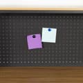 Miniatyrbild 6 av 6: Skrivbord med hyllor Max Home Stål Melamin spånskiva 84 x 148 x 50 cm