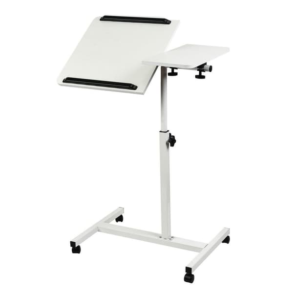 Skrivbord MacLean MC-121 W Vit Svart
