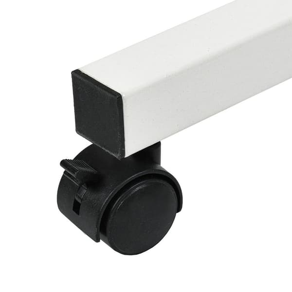 Skrivbord MacLean MC-121 W Vit Svart