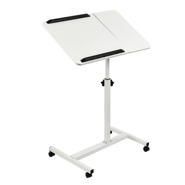 Skrivbord MacLean MC-121 W Vit Svart