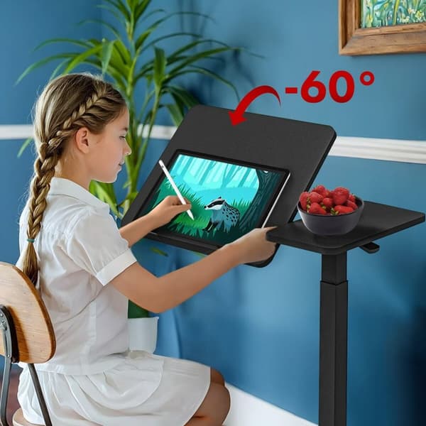 Skrivbord MacLean MC-120 B Svart