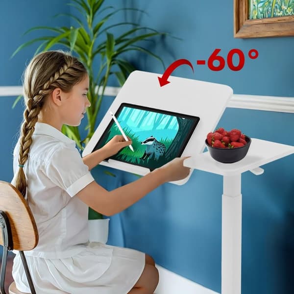 Skrivbord MacLean MC-120 W Vit