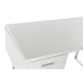 Miniatyrbild 6 av 7: Skrivbord DKD Home Decor Vit Silvrig Metall Trä MDF 120 x 55 x 76 cm